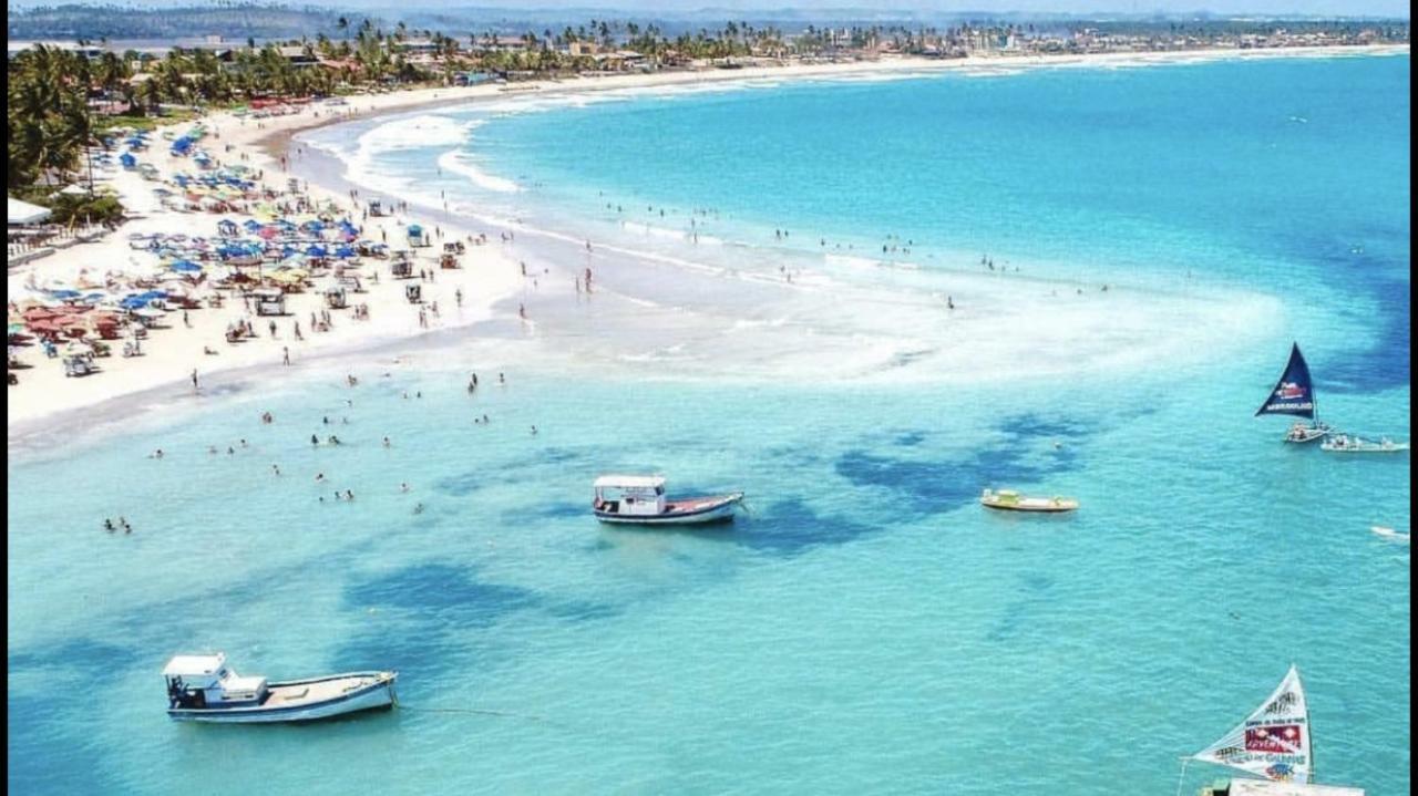 Flat Excelente Em Porto De Galinhas Palm Village Acqua Frente Para As Piscinas المظهر الخارجي الصورة