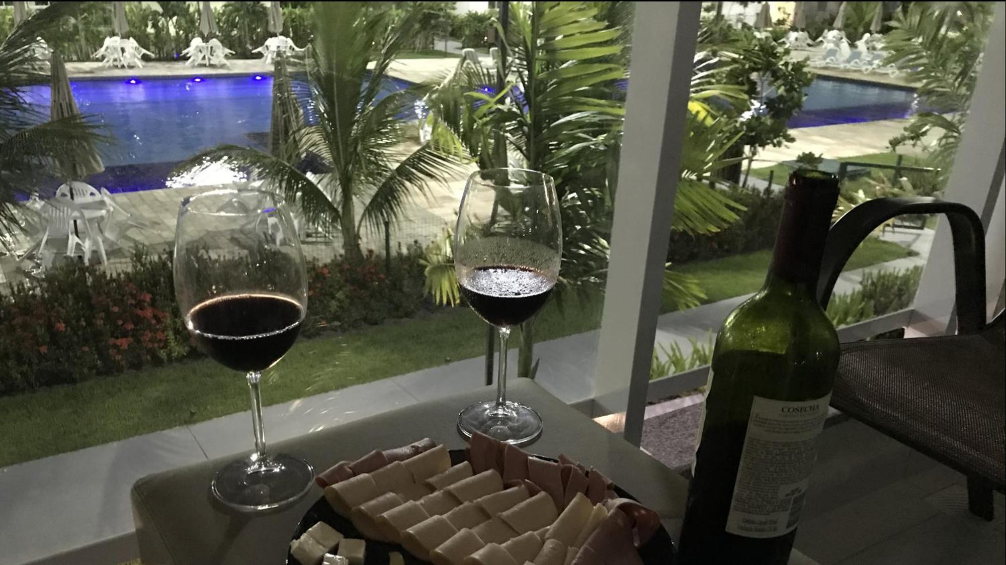 Flat Excelente Em Porto De Galinhas Palm Village Acqua Frente Para As Piscinas المظهر الخارجي الصورة
