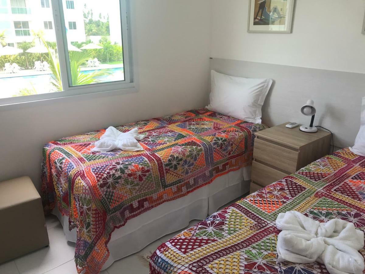 Flat Excelente Em Porto De Galinhas Palm Village Acqua Frente Para As Piscinas المظهر الخارجي الصورة