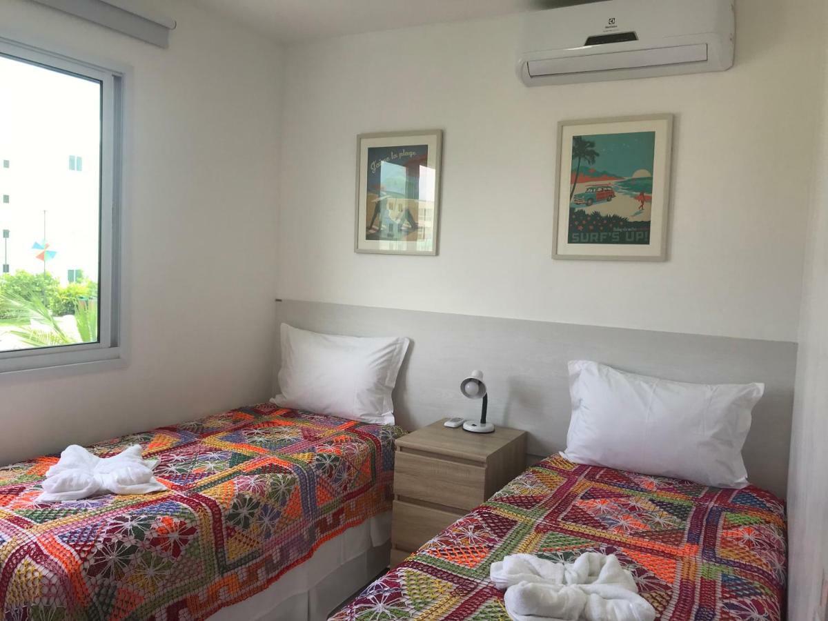 Flat Excelente Em Porto De Galinhas Palm Village Acqua Frente Para As Piscinas المظهر الخارجي الصورة